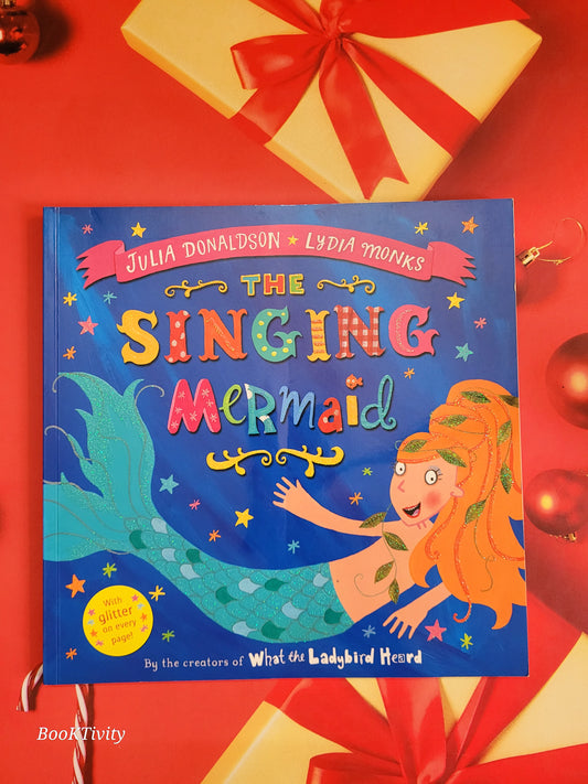 The Singing Mermaid by Julia Donaldson Preloved Paperback Excellent Condition Glitter all the pages