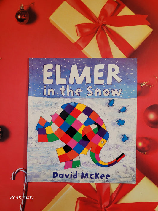 Elmer In the Snow by David Mckee Preloved Paperback Excellent Condition