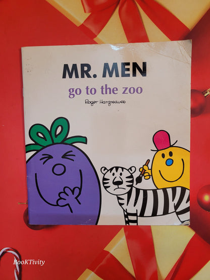 Mr Men go to the Zoo Preloved Paperback Excellent Condition big size