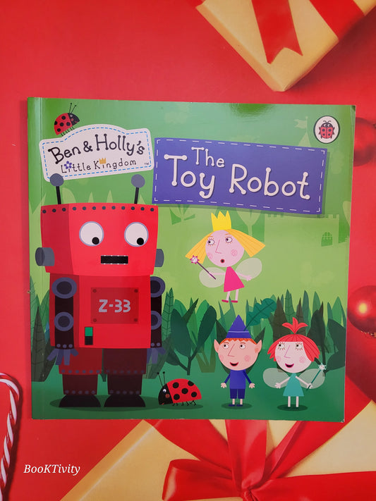 The toy Robot from Ben and Holly's Little Kingdom Preloved Paperback Excellent Condition