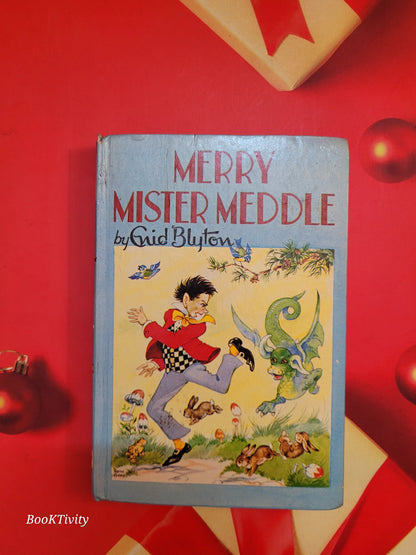 Merry Mister Meddle by Enid Blyton Hardcover Preloved Excellent Condition