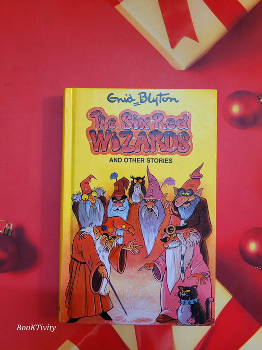 The Six Red Wizards and other stories by Enid Blyton Hardcover Preloved Excellent Condition