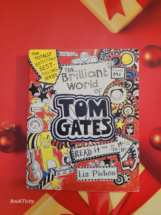 The brilliant world of Tom Gates read it and go Ha Ha Ha  Tom Gates by Liz Pichon Preloved Paperback Excellent Condition