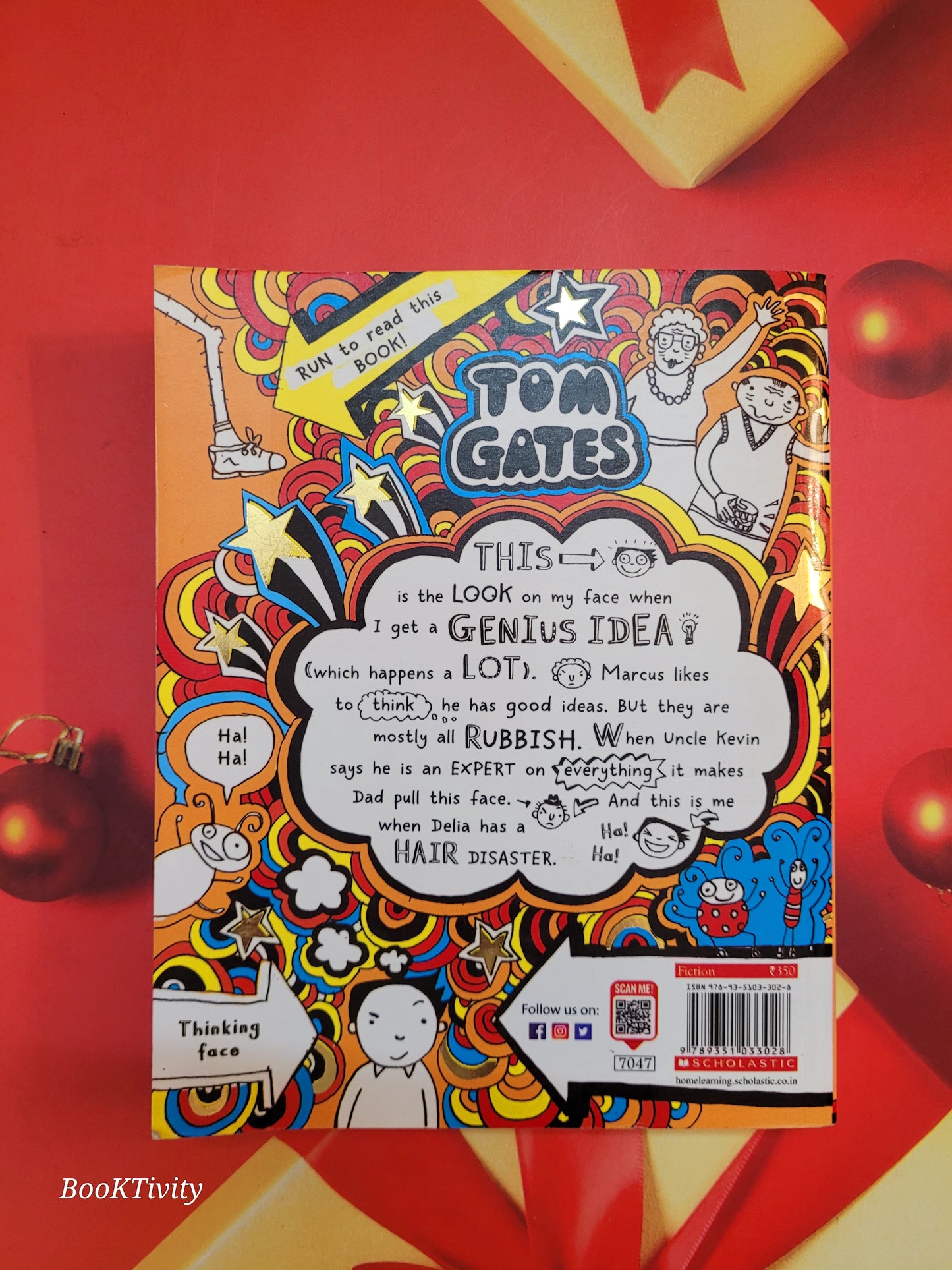 Genius Ideas mostly Tom Gates by Liz Pichon Preloved Paperback Excellent Condition