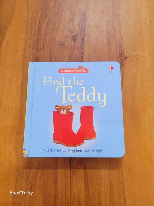 Find the Teddy Preloved Boardbook Excellent Condition