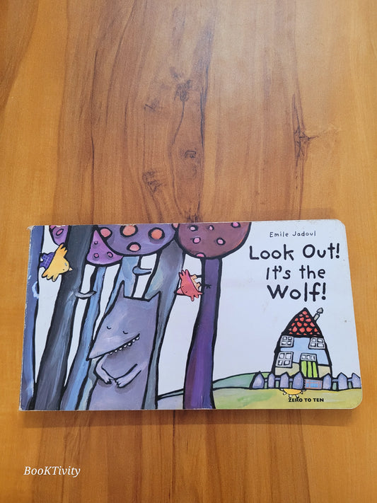 Look out it's the wolf ! Preloved Boardbook Excellent Condition