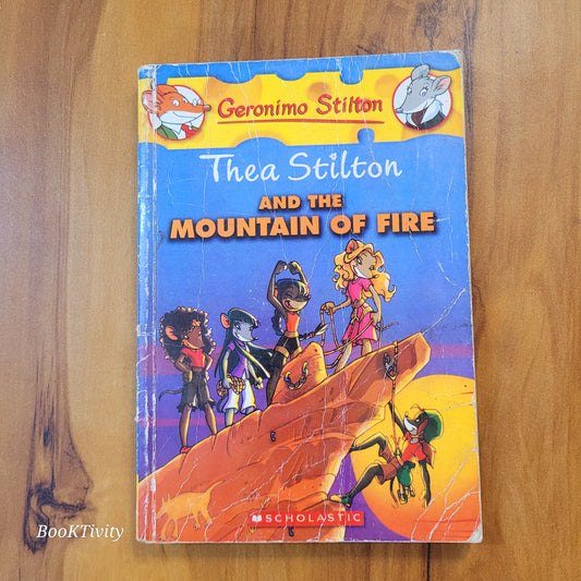 Thea Stilton and the Mountain of Fire Thea Stilton Preloved paperback excellent condition