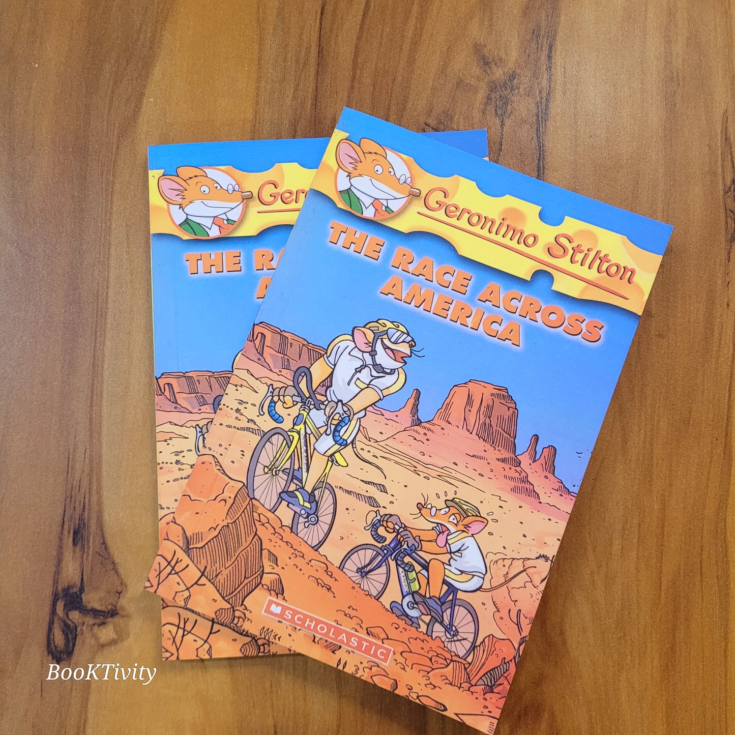 The Race across America boo no 37 Geronimo Stilton