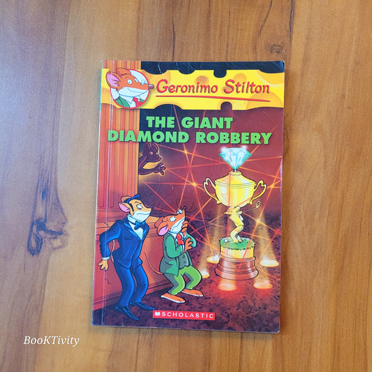 The Giant Diamond Robbery, Geronimo Stilton book no 44 Paperback excellent condition