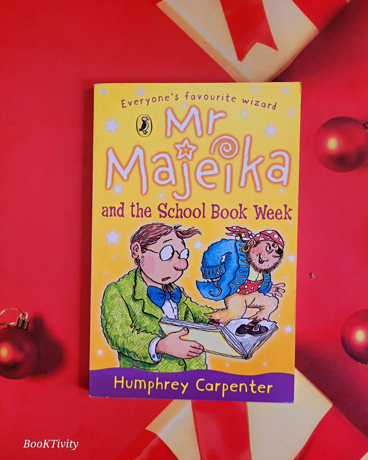 Mr Majeika and the School Book Week, everyone's favourite wizard Humphrey Carpenter. Preloved Paperback Excellent Condition.