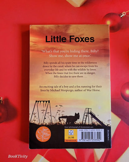 Little Foxes by Michael Morpurgo. Preloved Paperback Excellent Condition.