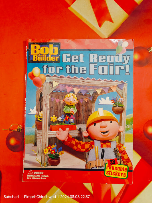 Get ready for the fair Bob the builder. Pre-loved Paperback Excellent Condition.