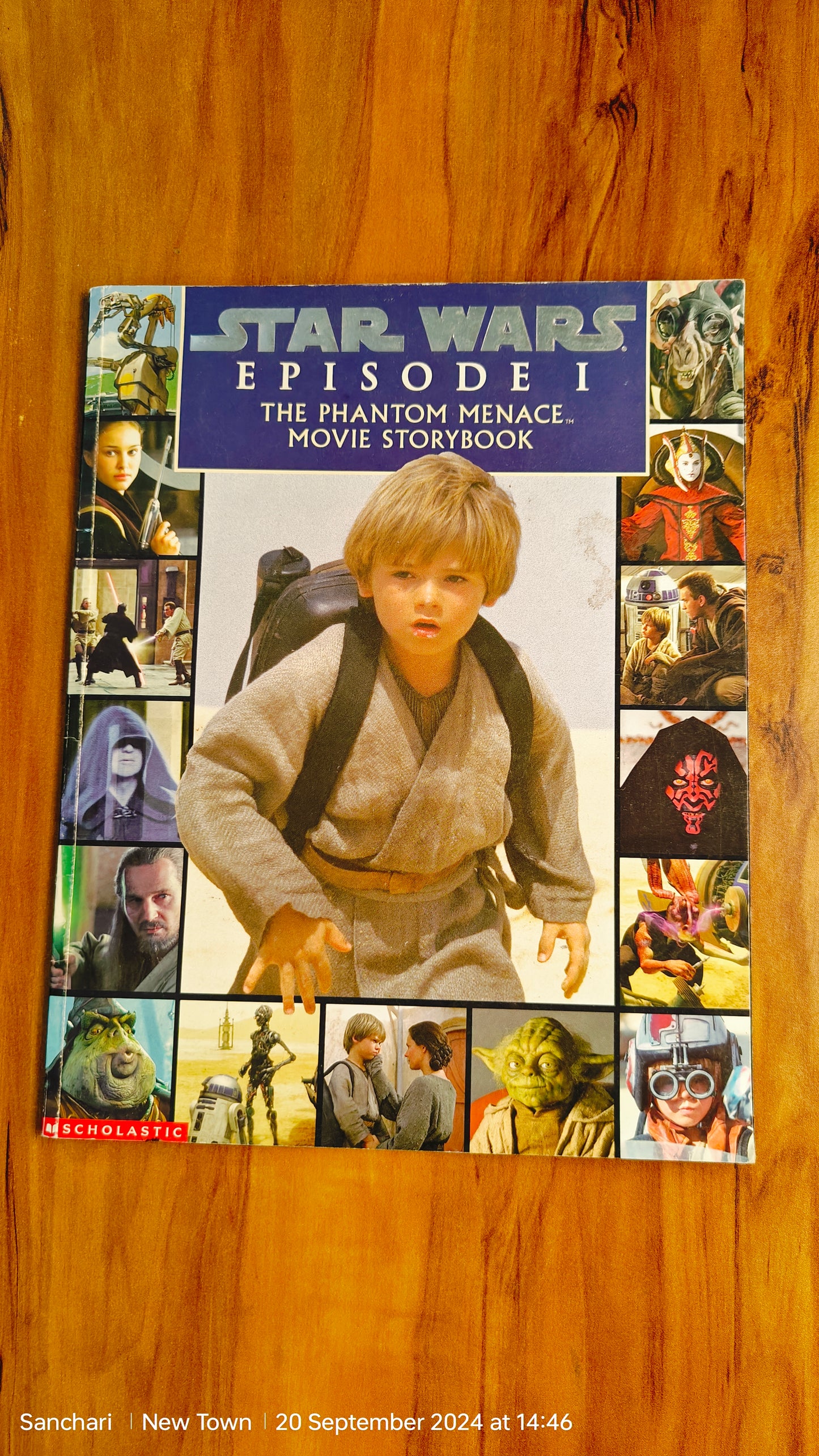 Star wars episode 1 movie story book Big size colourful picture illustrated Story Book Paperback