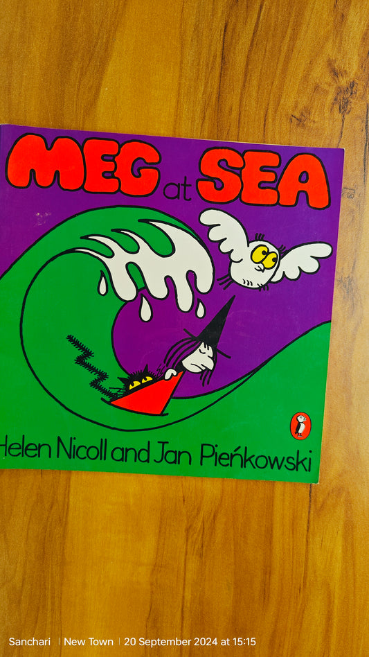 Meg at Sea Colourful picture illustrated Story Book Paperback excellent condition