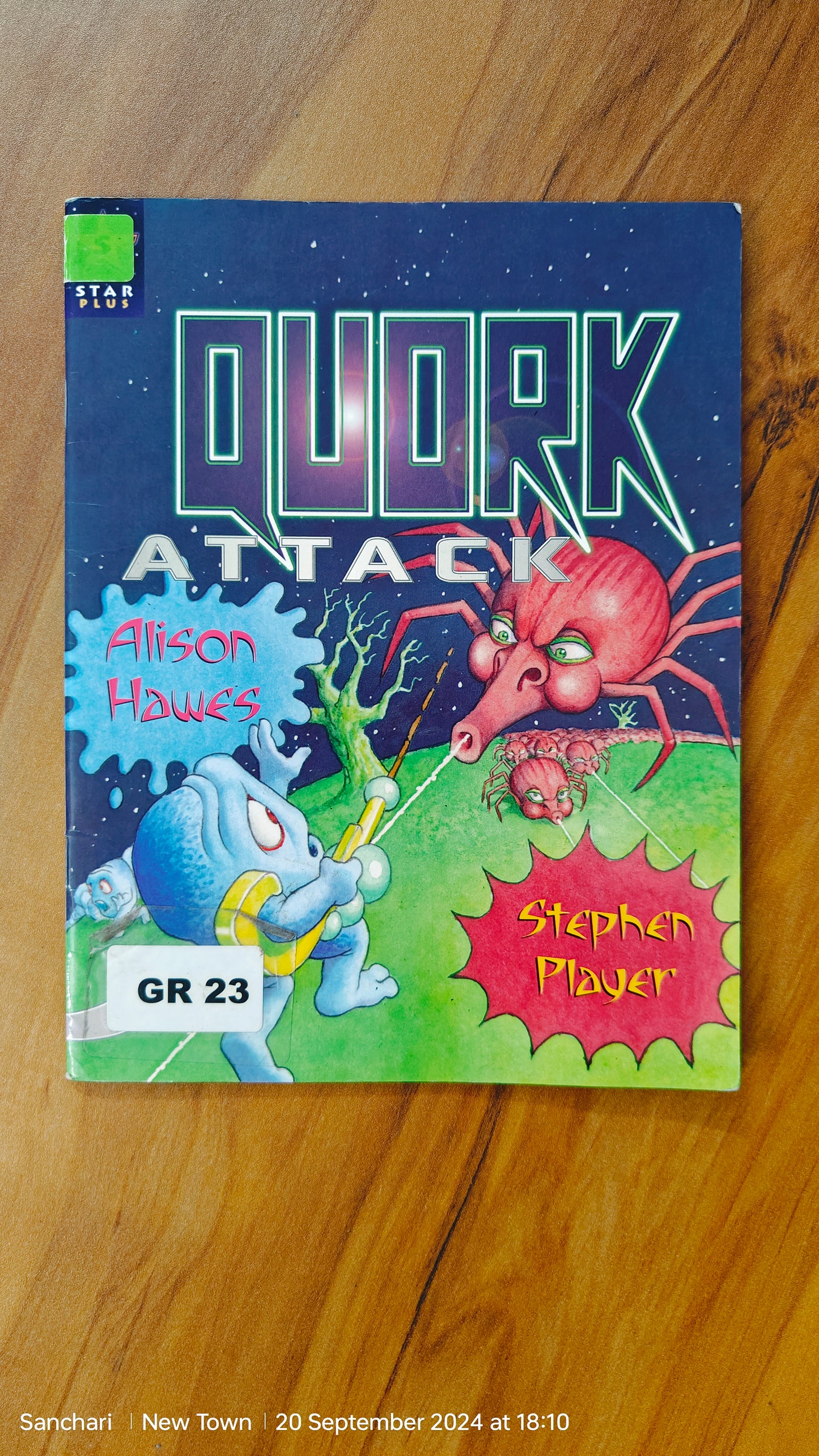 Quork attack colourful picture illustrated Book Paperback excellent condition