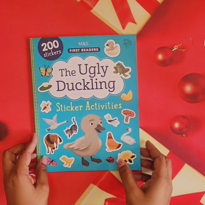 The Ugly Duckling Sticker activity book Preloved Paperback good condition. Check video.