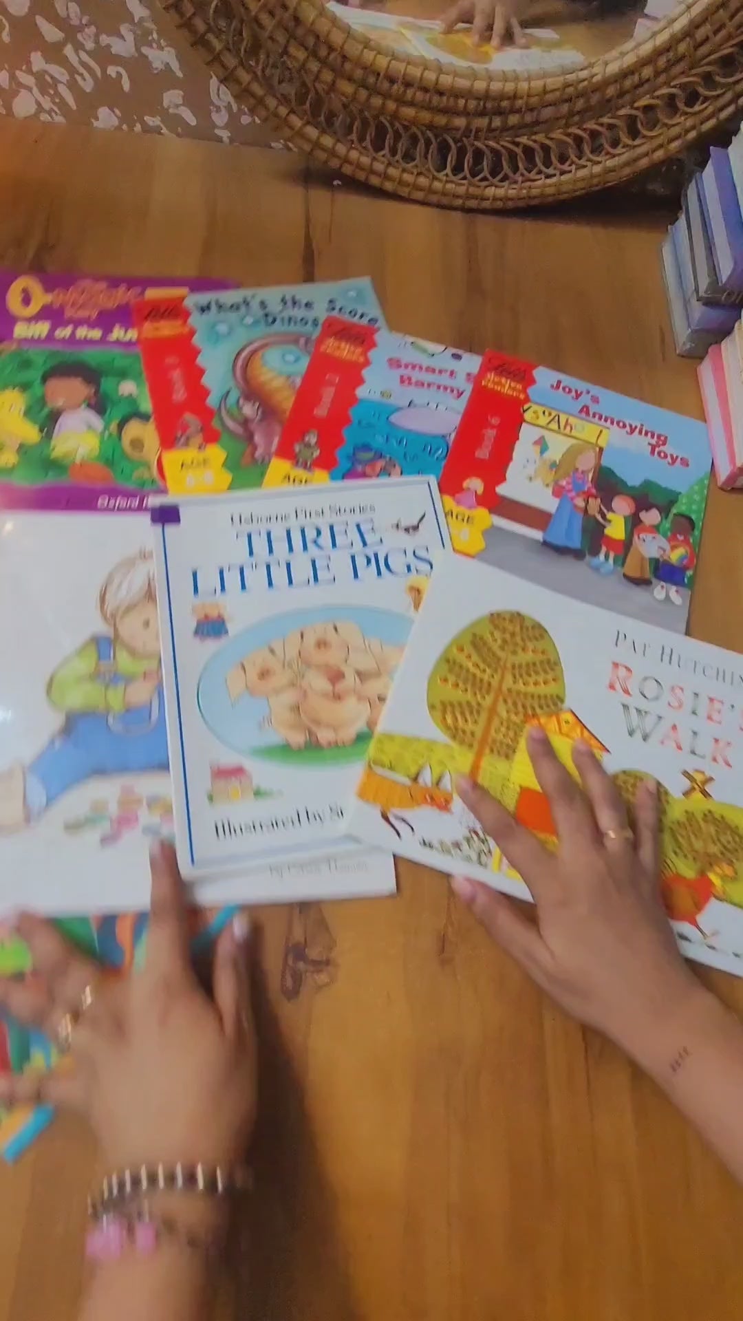 Rosie's walk. Big size paperback excellent condition colour illustrated Story Book.