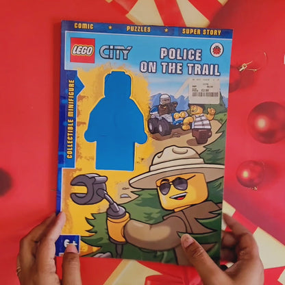 Lego City Police on the trail activity book story book comic book Preloved Paperback Excellent Condition