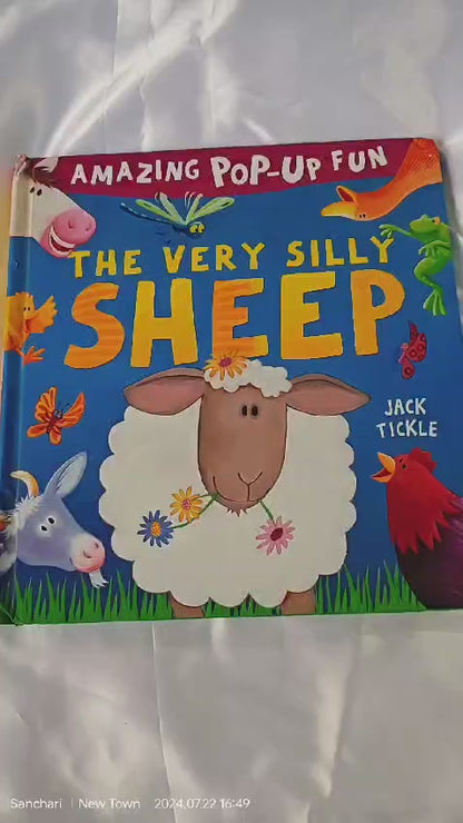 The very silly sheep. Pop up novelty Boardbook preloved good condition