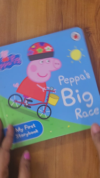 Peppa's big race my first story boardbook new like condition