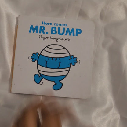 Here comes Mr. Bump preloved boardbook excellent condition