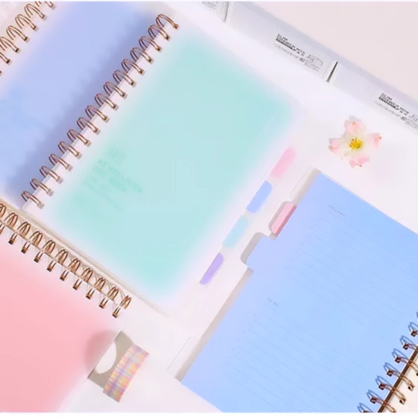 Morandi spiral Fancy notebook high quality random colour 1pc