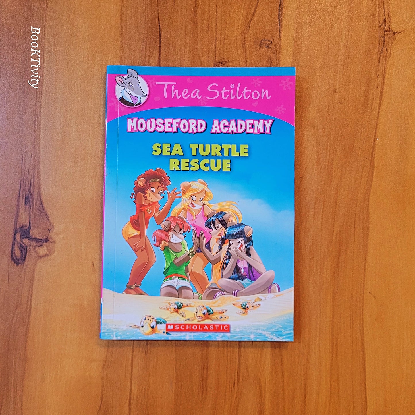 Sea turtle rescue, Thea Stilton mouseford academy book no 13 paperback excellent condition