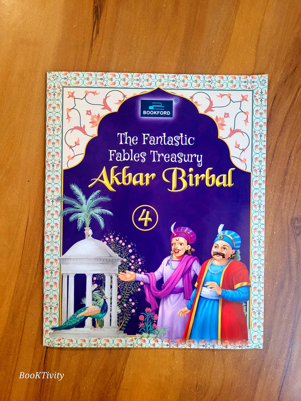Akbar Birbal stories big prints colourful.