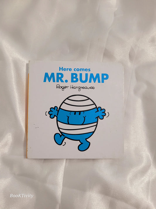 Here comes Mr. Bump preloved boardbook excellent condition