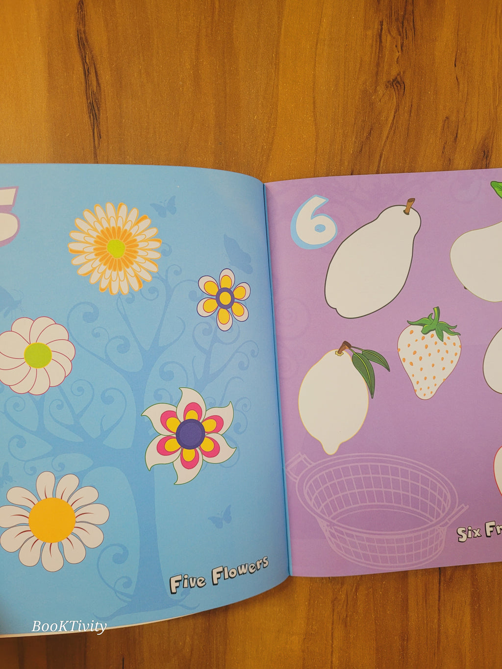 123 colouring activity book