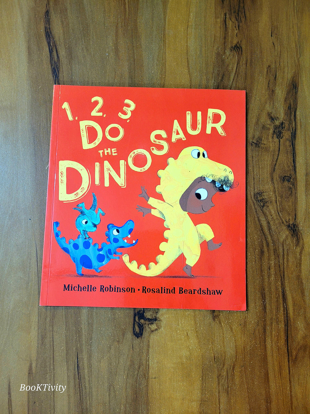 123 do the dinosaur paperback coloured illustrated Story Book