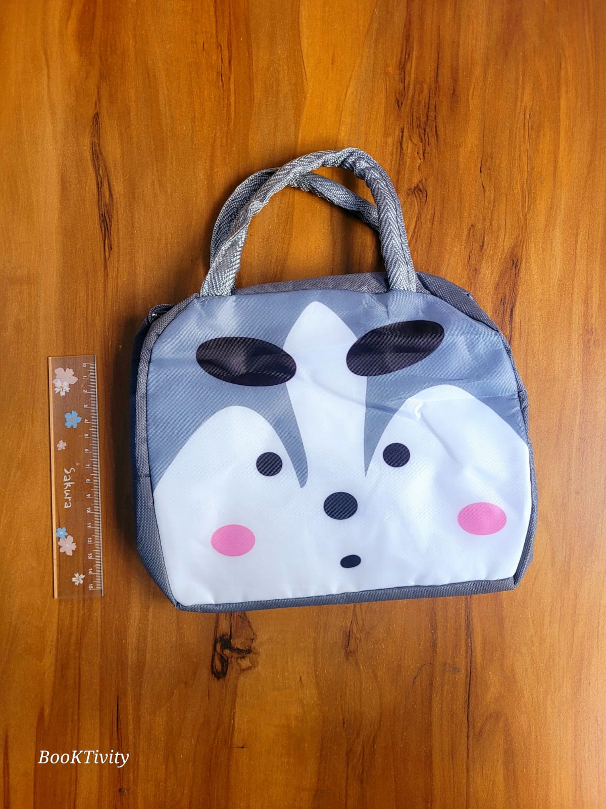 Insulated hot/cold thermal waterproof washable tiffin bag. Lunch box carry bag.