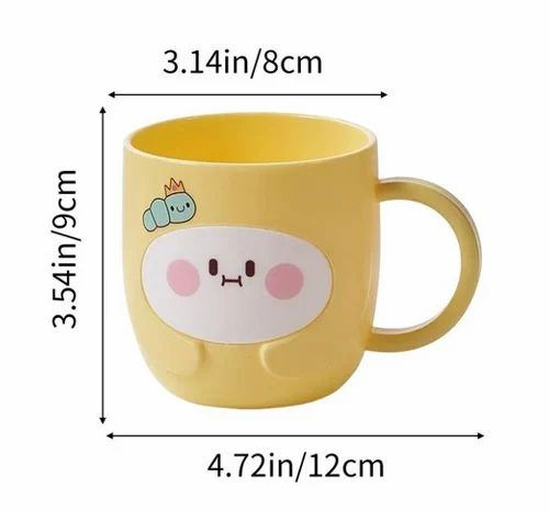 Peachy Pals cute Glass set of 4