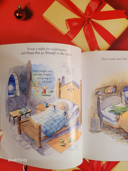 Knight Time. A bedtime book with Fold out pages soft touch pages flaps and peen in holes