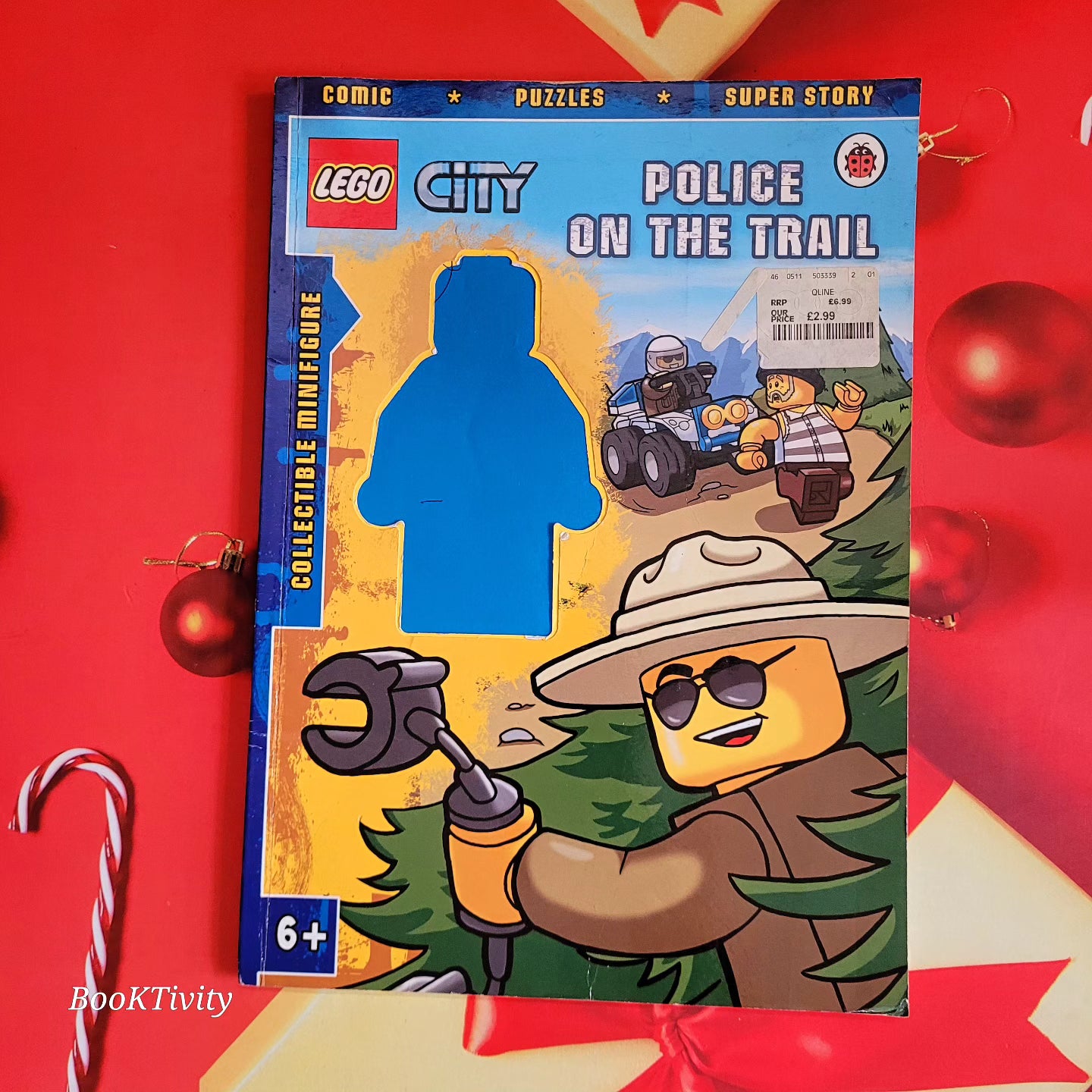 Lego City Police on the trail activity book story book comic book Preloved Paperback Excellent Condition