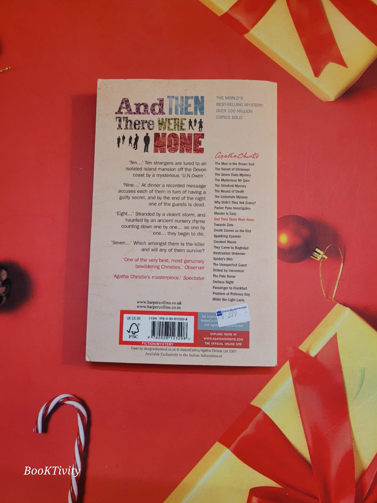 And Then There Were None: Agatha Christie Book