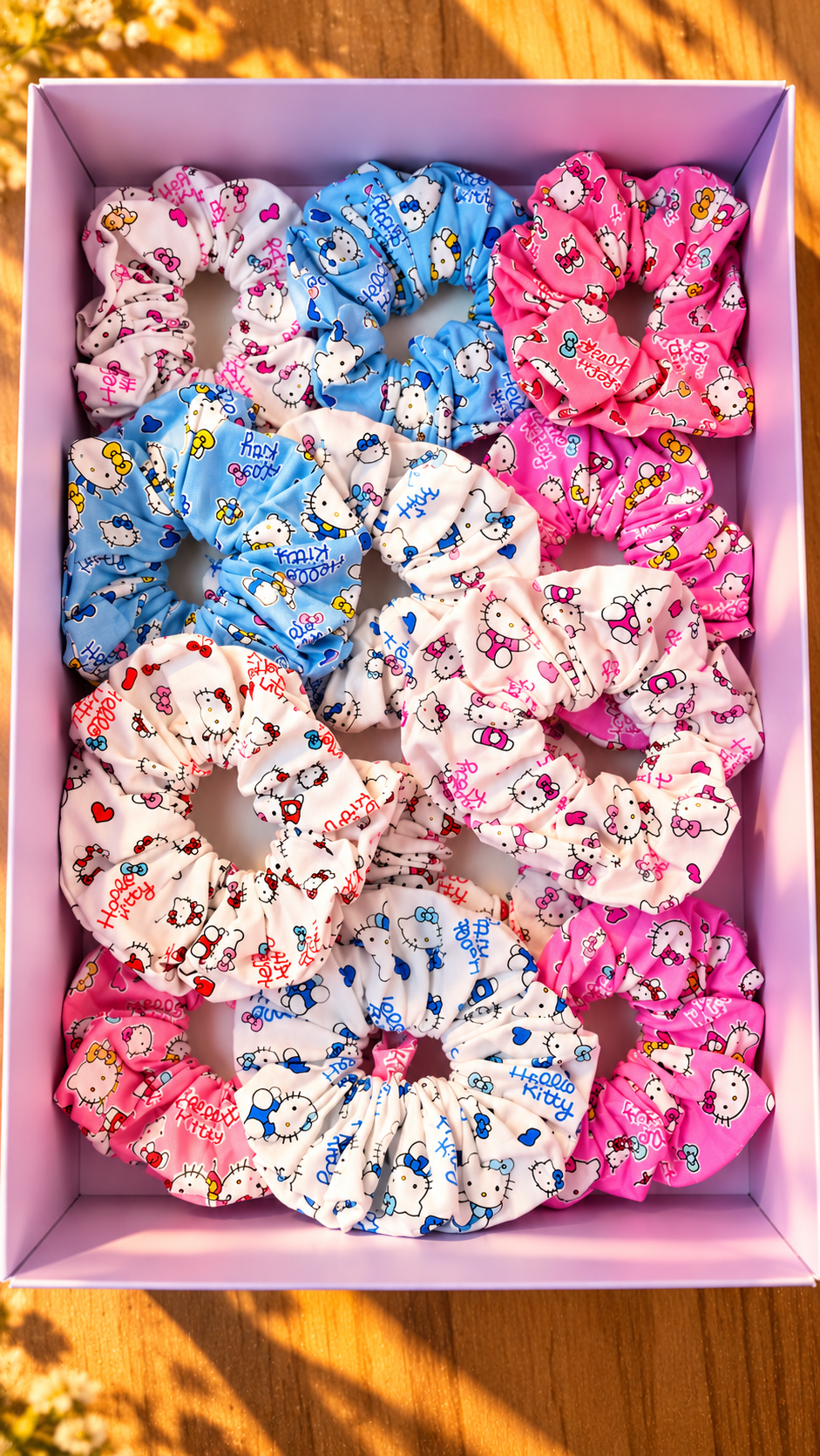 Hello Kitty Scrunchies one piece Random colour