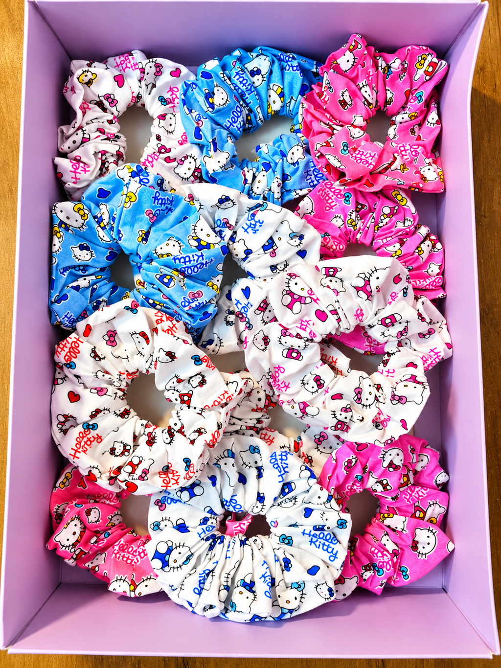 Hello Kitty Scrunchies one piece Random colour