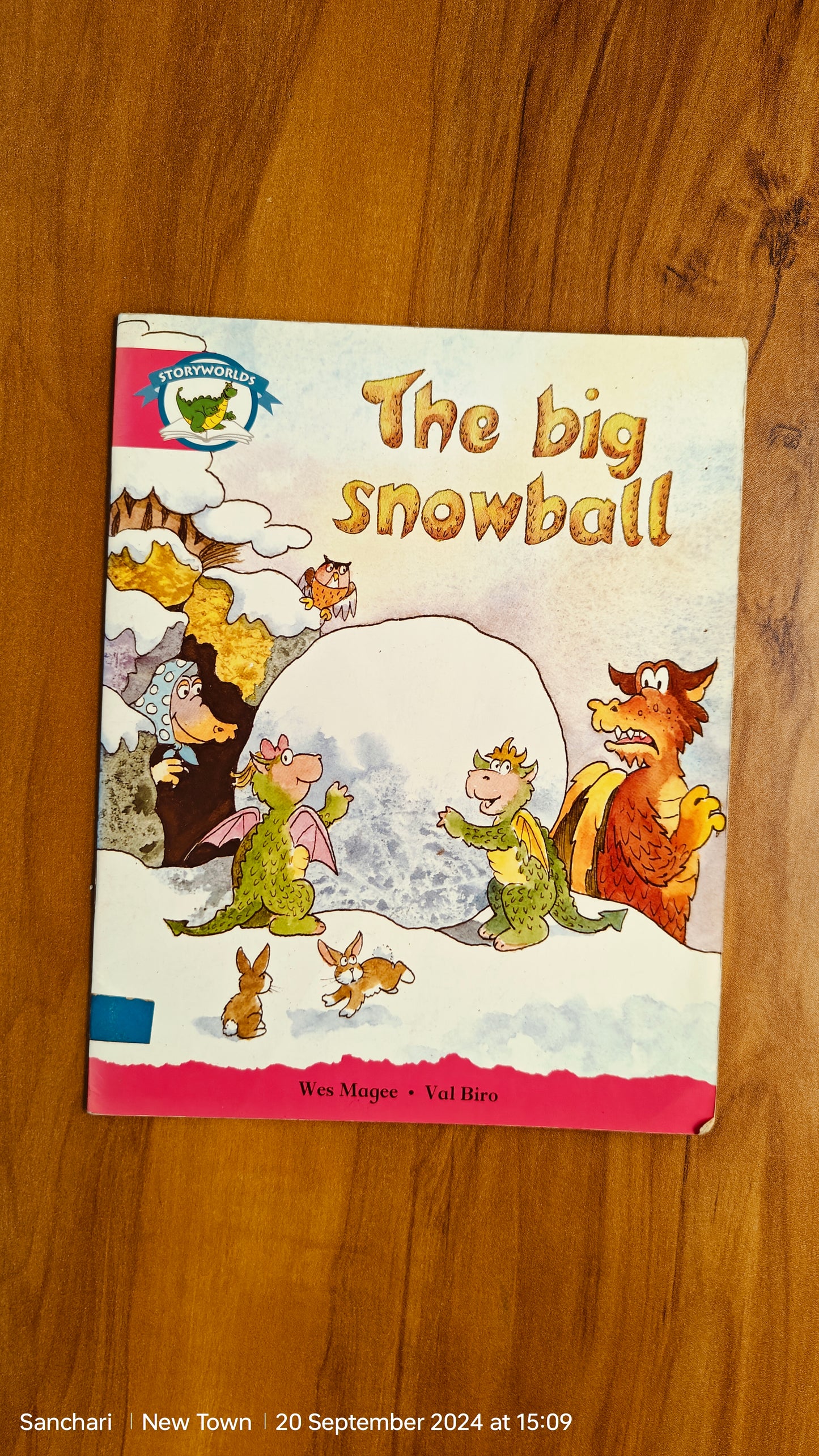 The big snowball colourful picture illustrated Book Paperback excellent condition