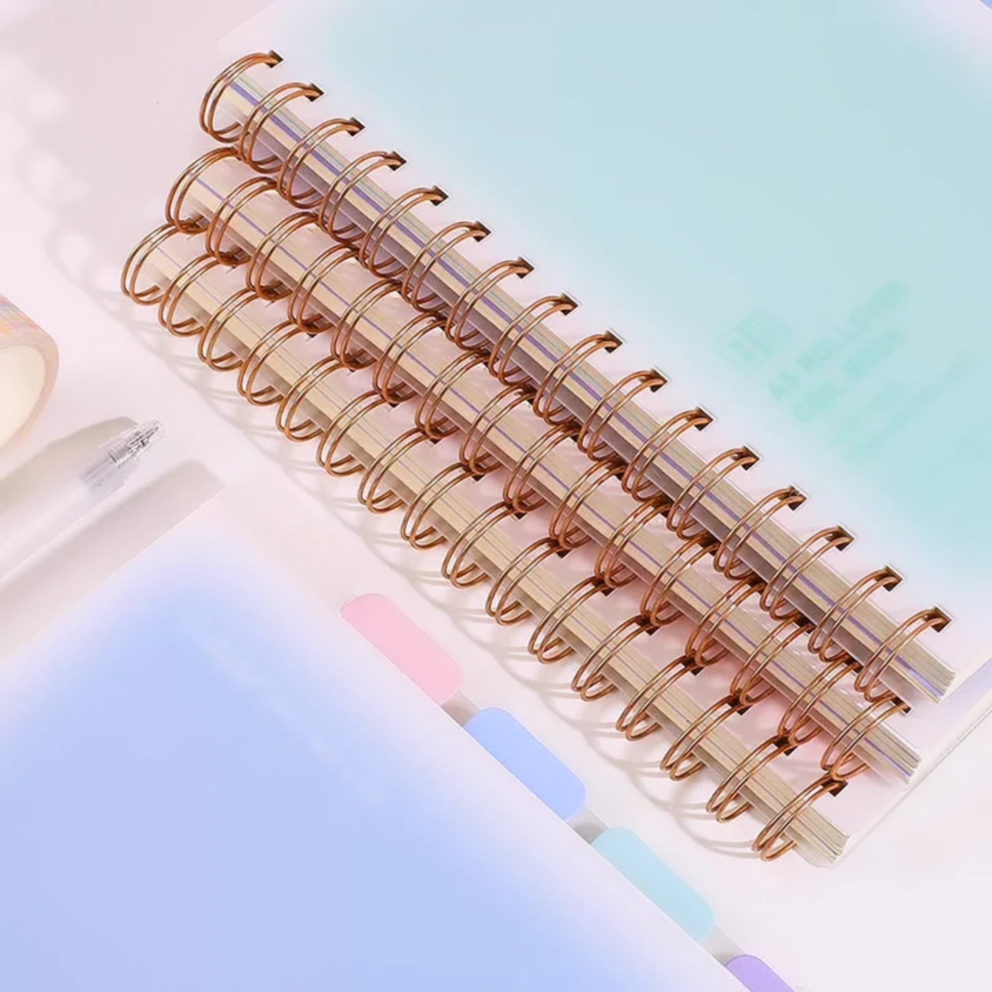 Morandi spiral Fancy notebook high quality random colour 1pc