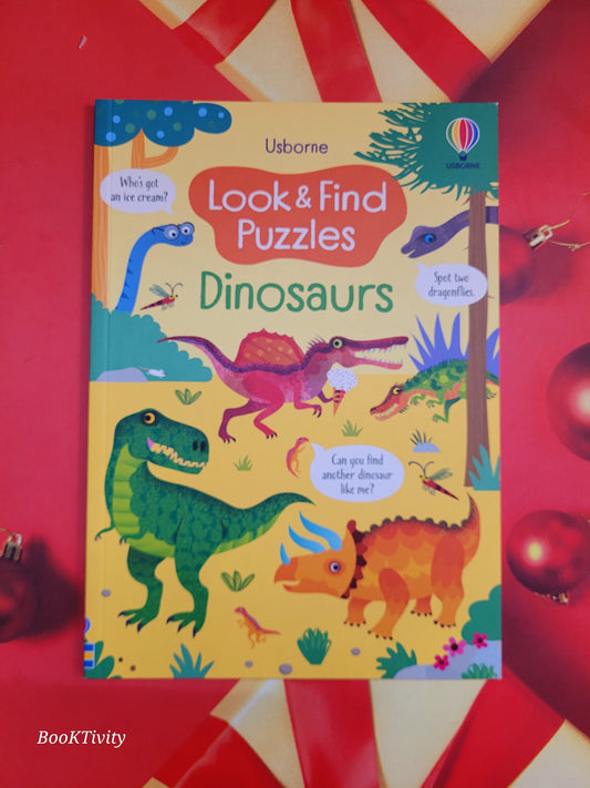 Look and Find Puzzles Dinosaurs from Usborne