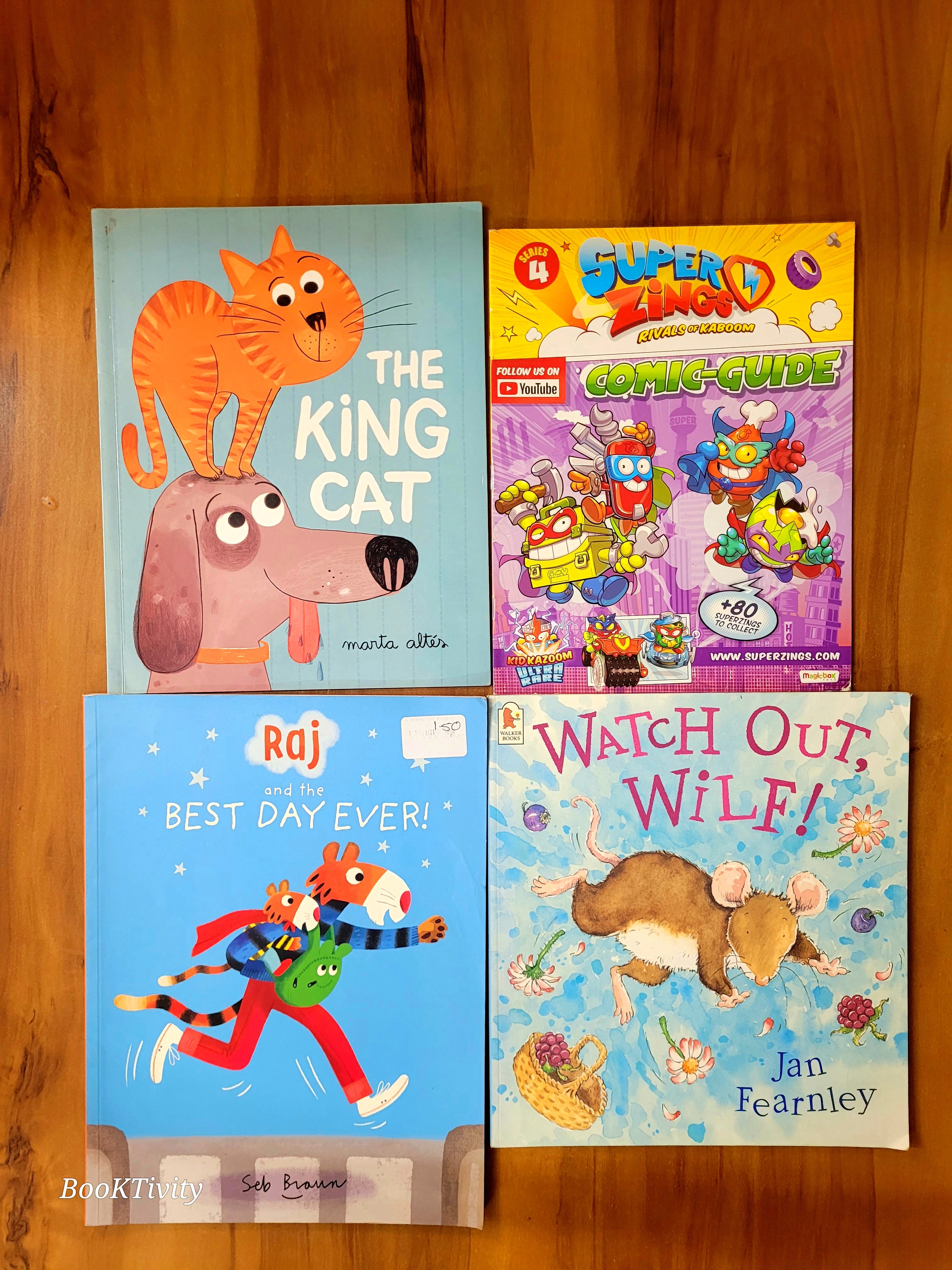 Children's colour illustrated Story Book paperback combo of 4