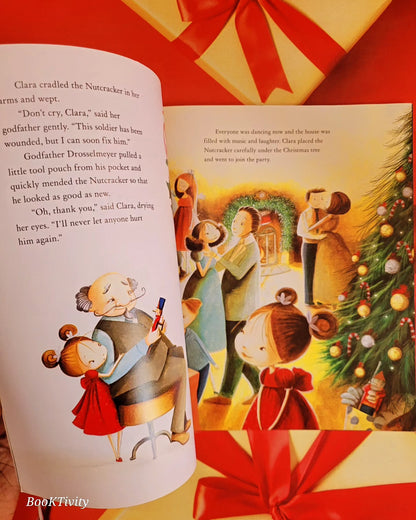 The Nutcracker, big size Picture Illustrated Story Book Preloved Paperback Excellent Condition