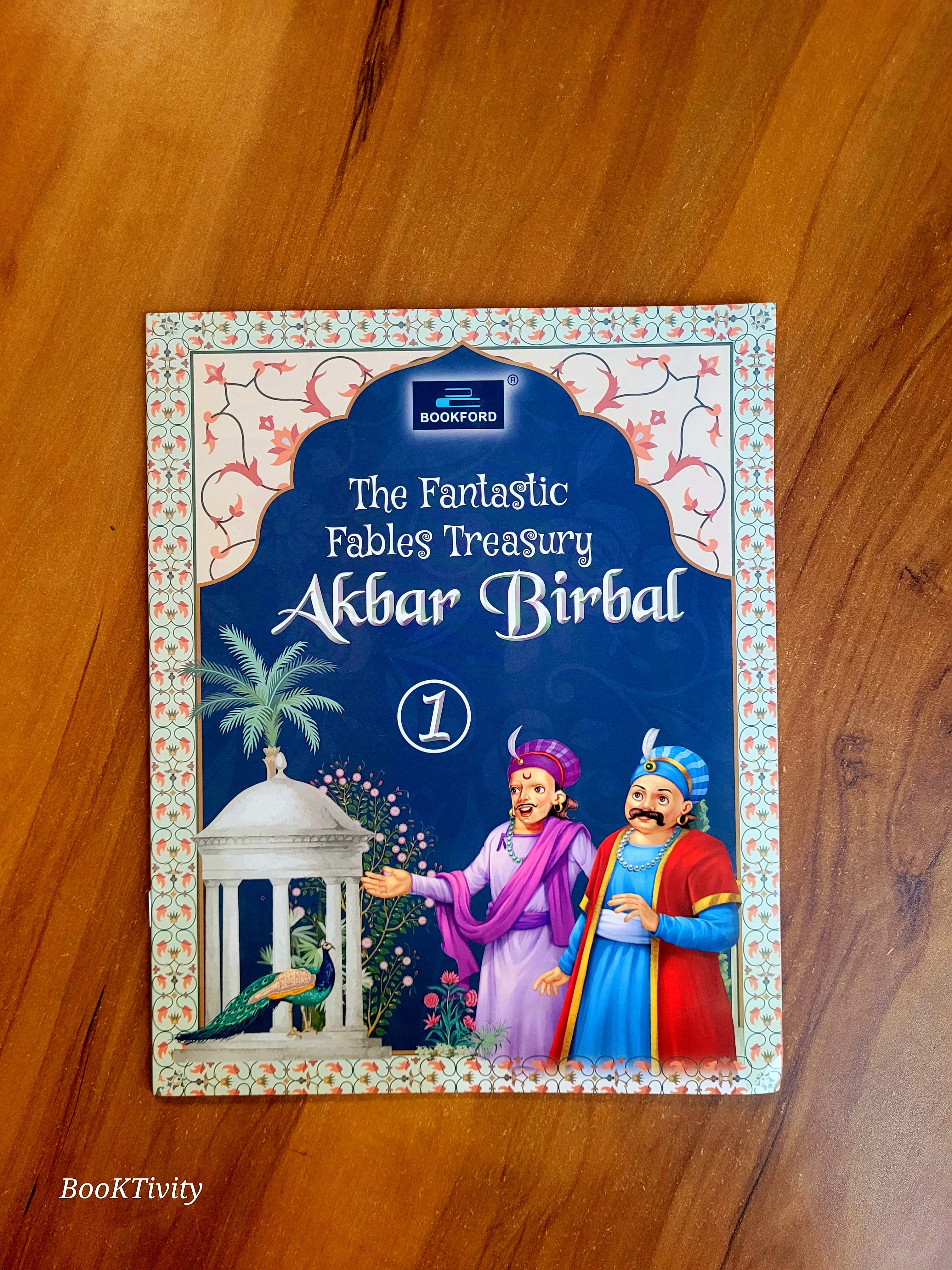 Akbar Birbal Multiple stories in one book big print colour illustrated Story Book.
