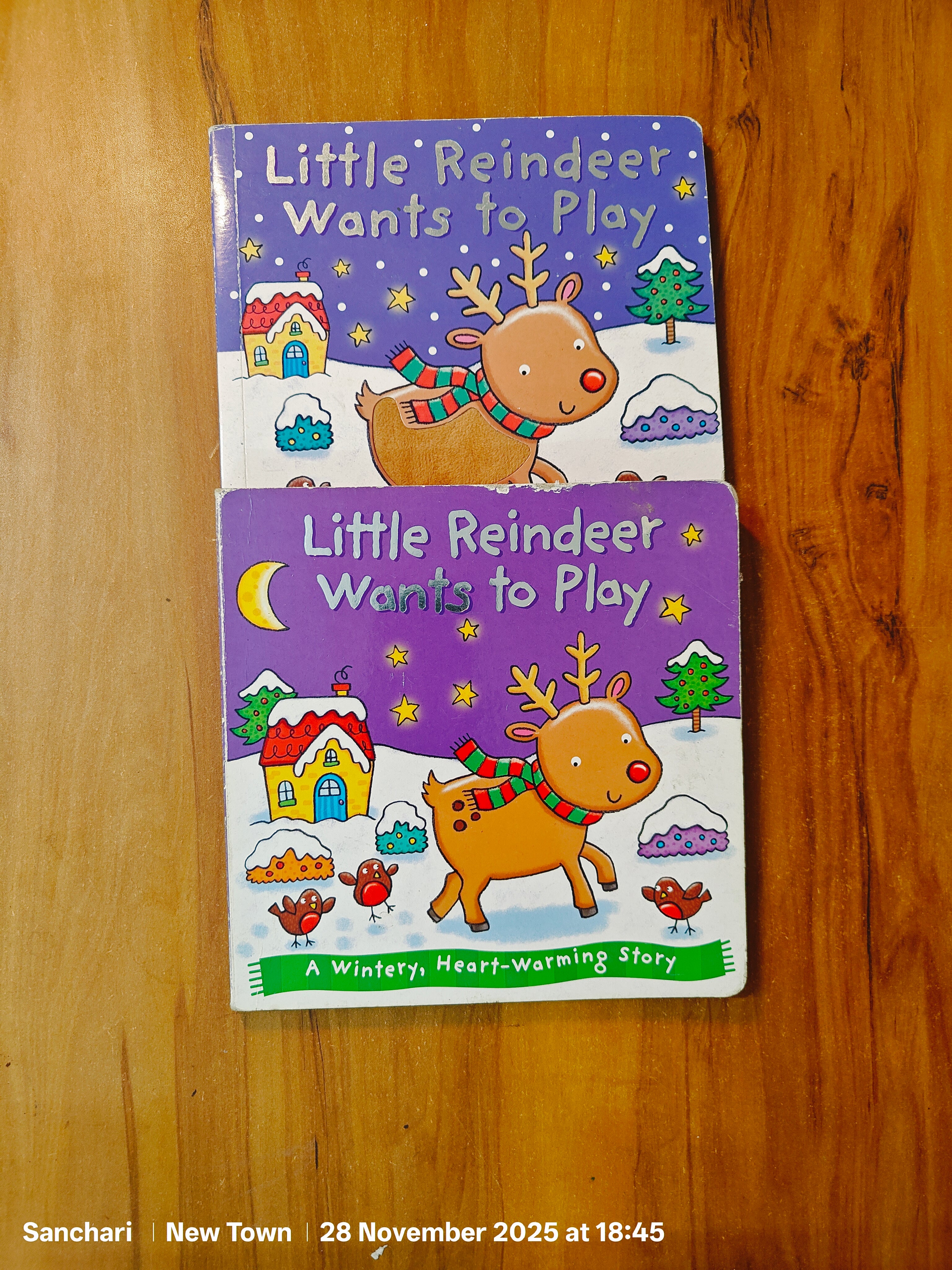 Christmas boardbooks excellent condition