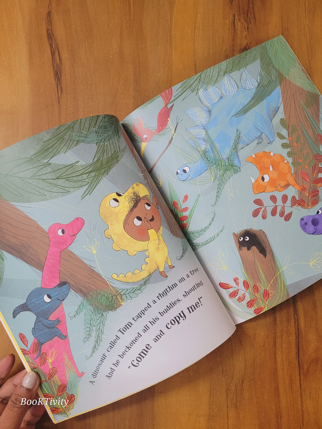 123 do the dinosaur paperback coloured illustrated Story Book