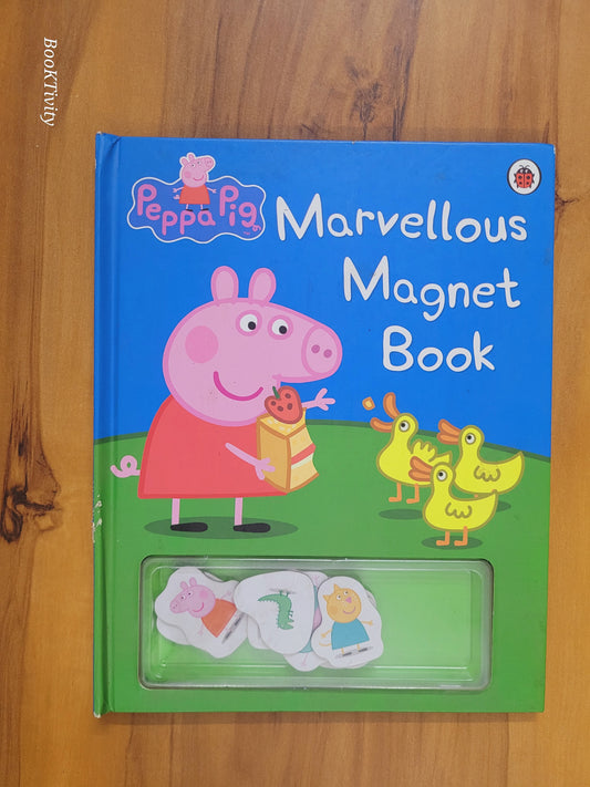 Peppa pig marvellous magnet book boardbook excellent new like condition