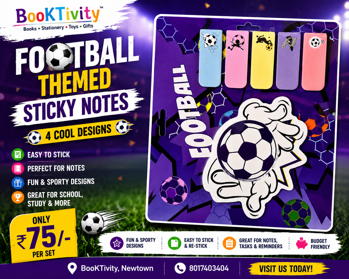 Football themed sticky notes best to gift for boys