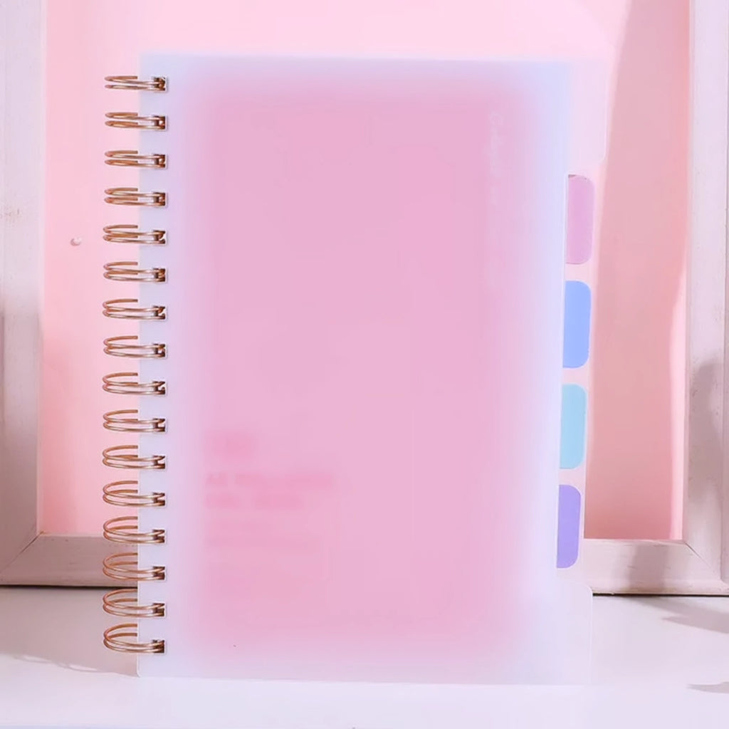 Morandi spiral Fancy notebook high quality random colour 1pc