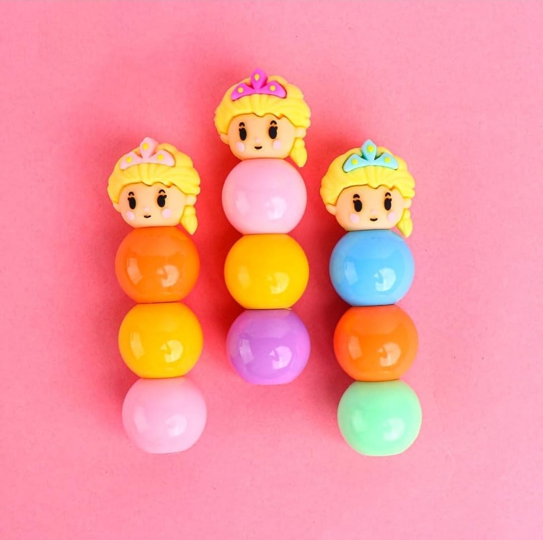 Doll highlighters Pack of 3pc